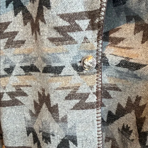 Kuhl Gray and Black Patterned Jacket - Picture 1 of 3